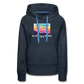 Live By a Compass Hoodie - navy