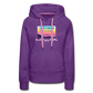 Live By a Compass Hoodie - purple