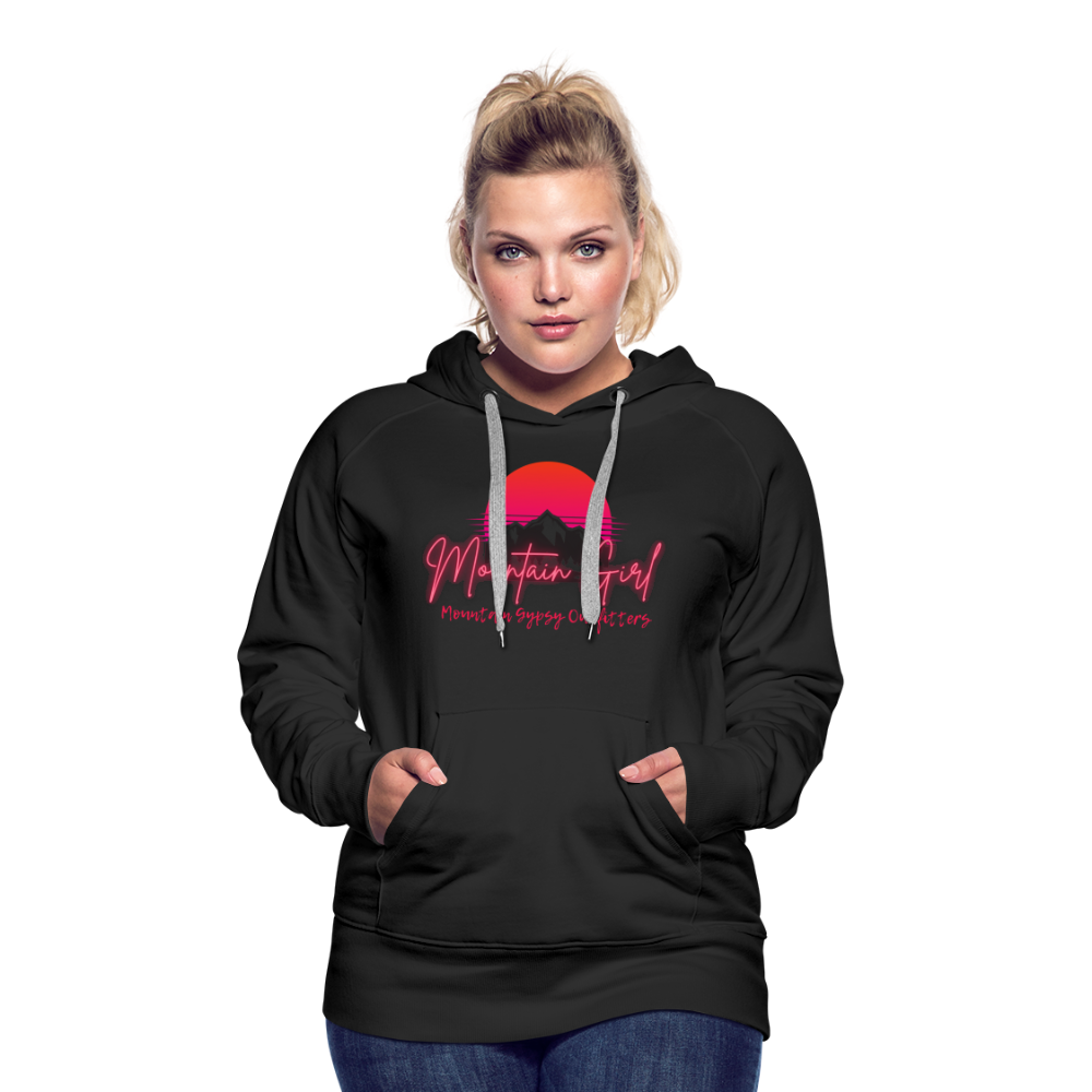 Mountain Girl Hoodie - black