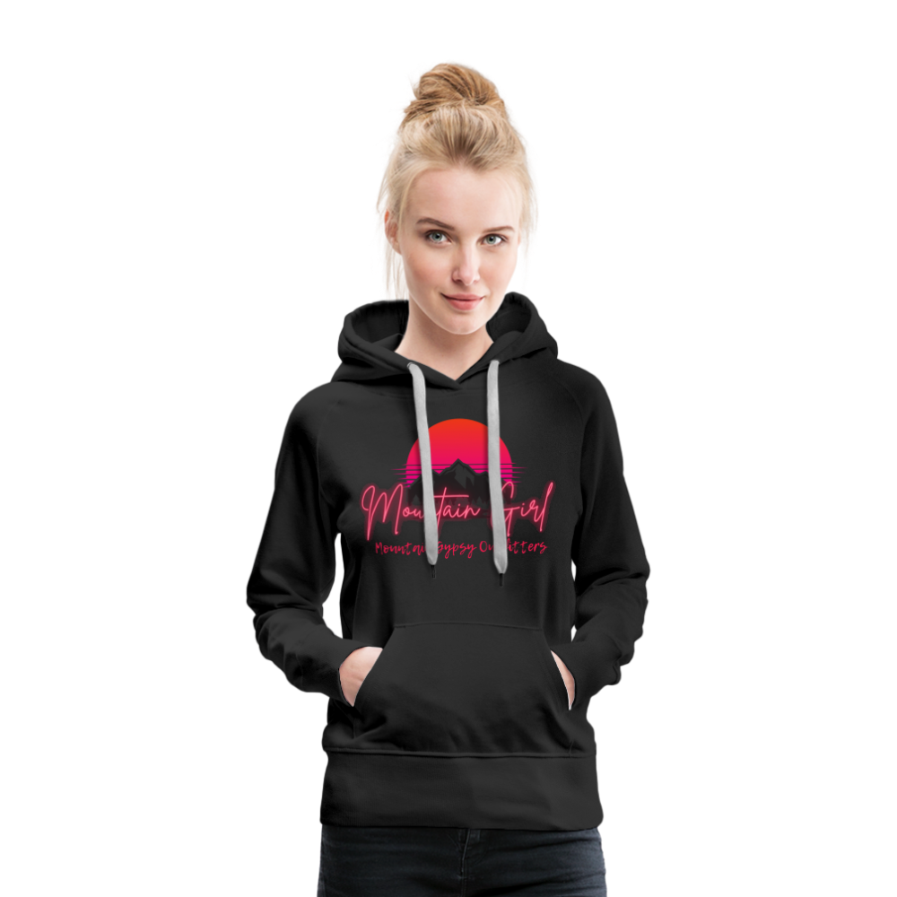 Mountain Girl Hoodie - black