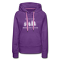 Knotty Hoodie - purple