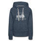 Knotty Hoodie - heather denim