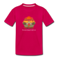 Happy Camper Kid's Tee - dark pink