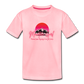 Mountain Girl Toddler Tee - pink