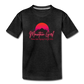 Mountain Girl Toddler Tee - charcoal grey