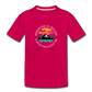 Adventure is Calling Toddler Tee - dark pink