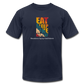 Eat, Sleep, Hike Boyfriend Tee - navy