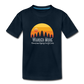 Wander More Kids Tee - deep navy