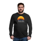 Wander More Men's Long Sleeve - black