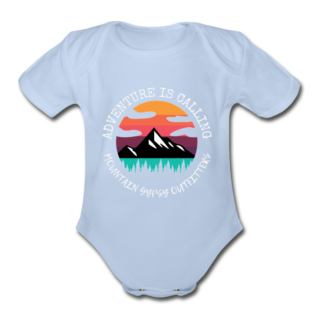 Adventure is Calling Infant Bodysuit - sky