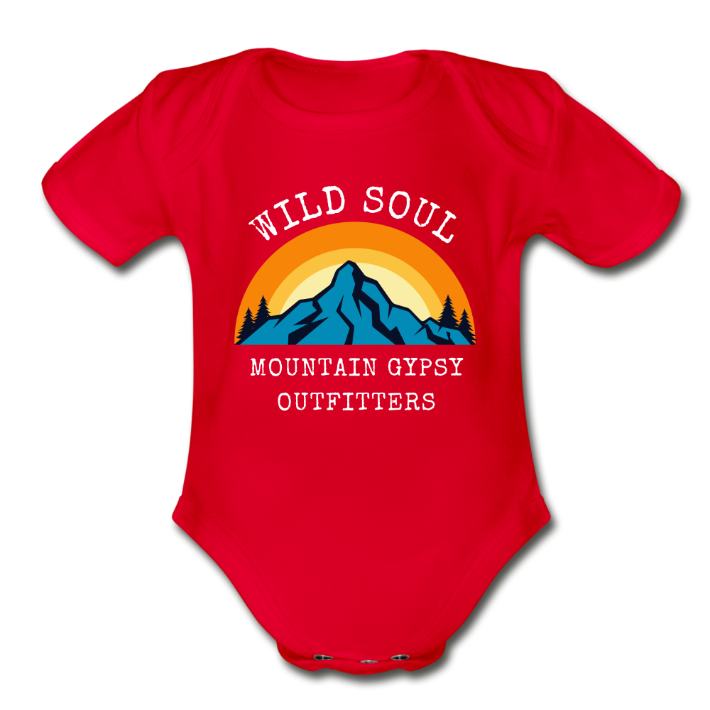 Wild Soul Infant Tee - red