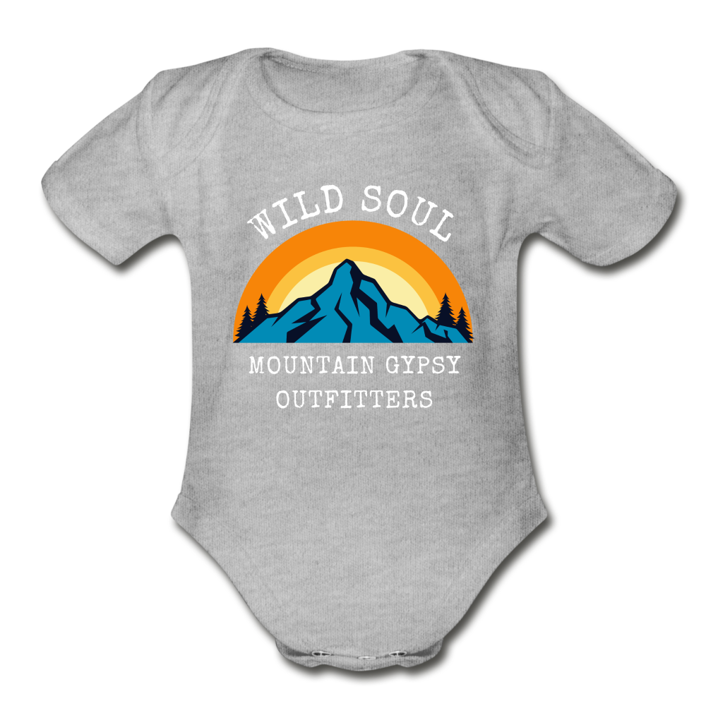 Wild Soul Infant Tee - heather grey