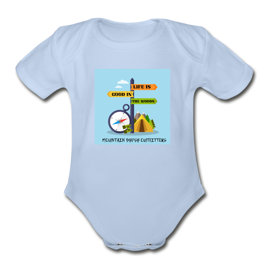 Life Is Good Infant Tee - sky