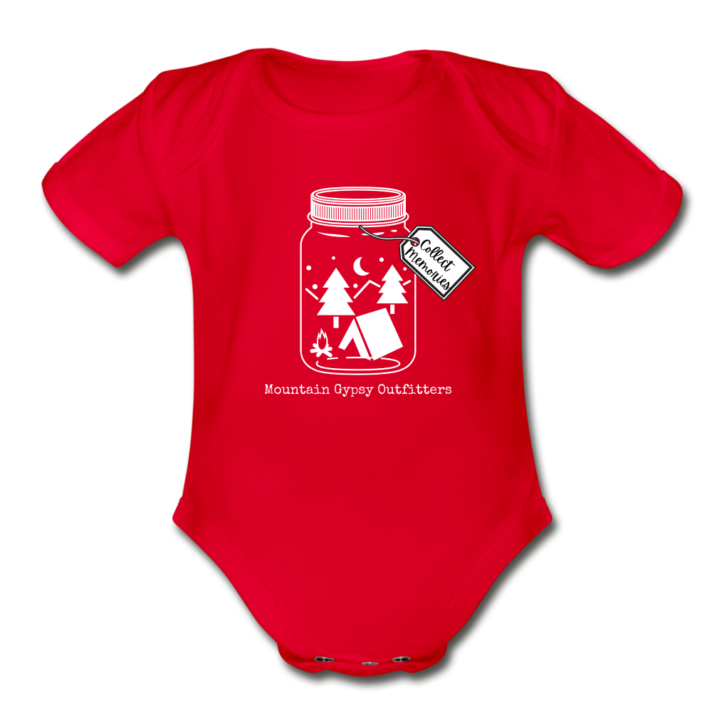 Collecting Memories Infant Tee - red