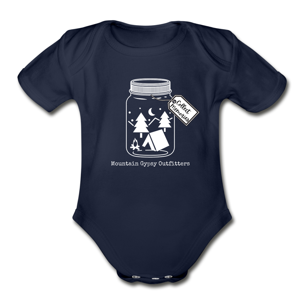 Collecting Memories Infant Tee - dark navy