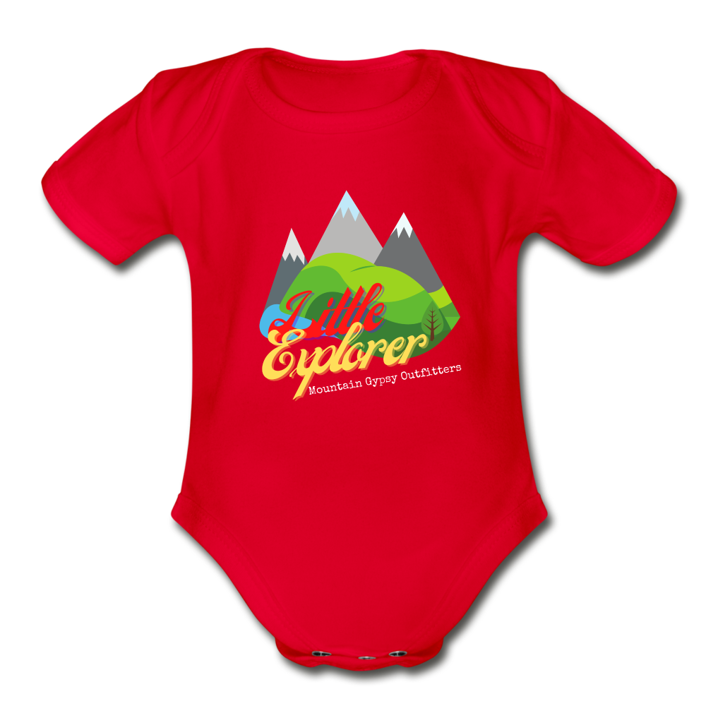 Little Explorer Infant Tee - red