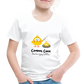 Camping Chick Toddler Tee - white