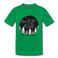 Born To Be Wild Toddler Tee - kelly green