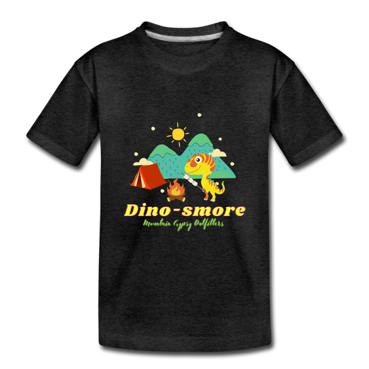 Dino-Smore Toddler Tee - charcoal grey