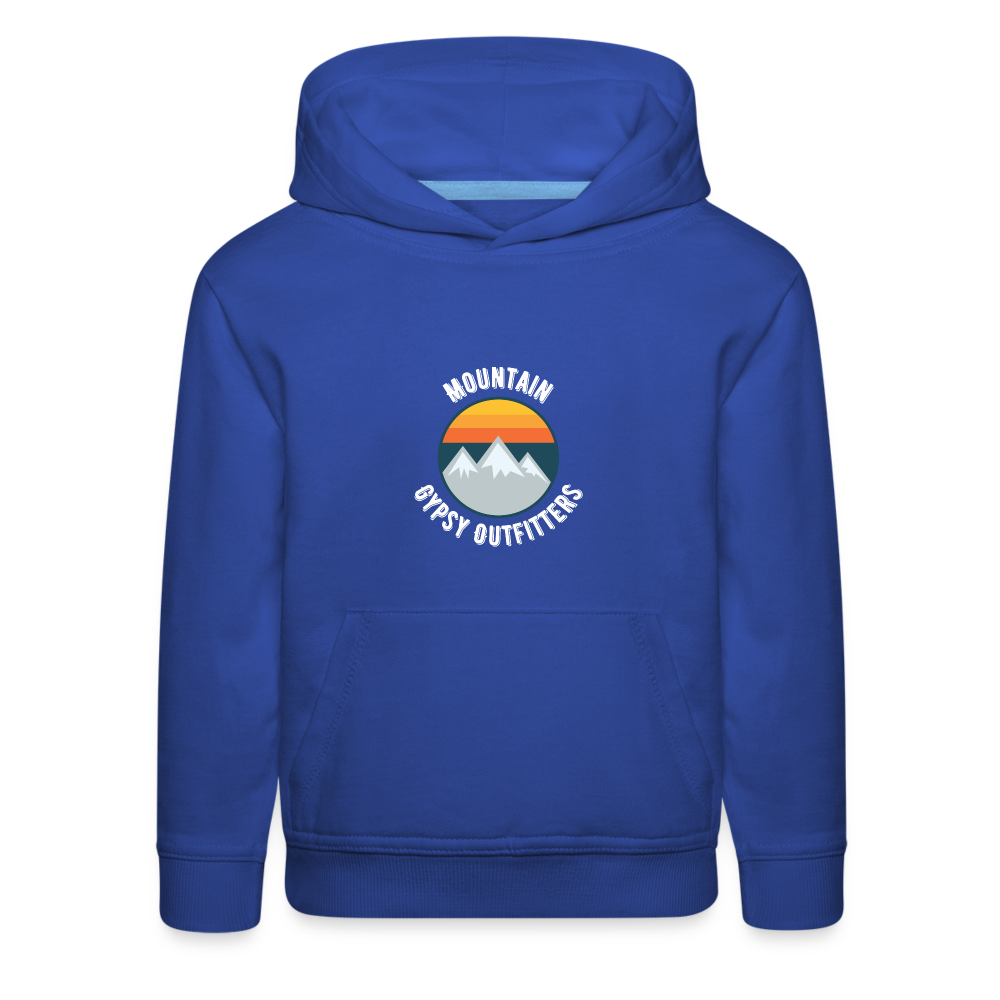 Retro MGO Kids Hoodie - royal blue