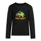 Dino-smore Kids Long Sleeve - charcoal grey