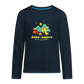 Dino-smore Kids Long Sleeve - deep navy