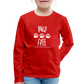 Wild & Free Kids Long Sleeve - red