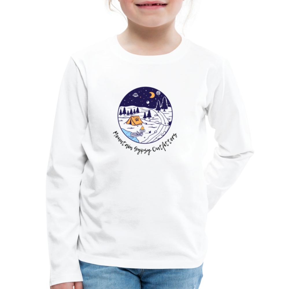 Planet Kids Long Sleeve - white