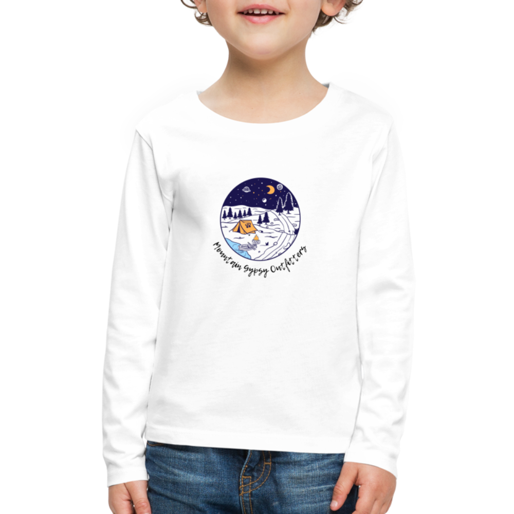 Planet Kids Long Sleeve - white