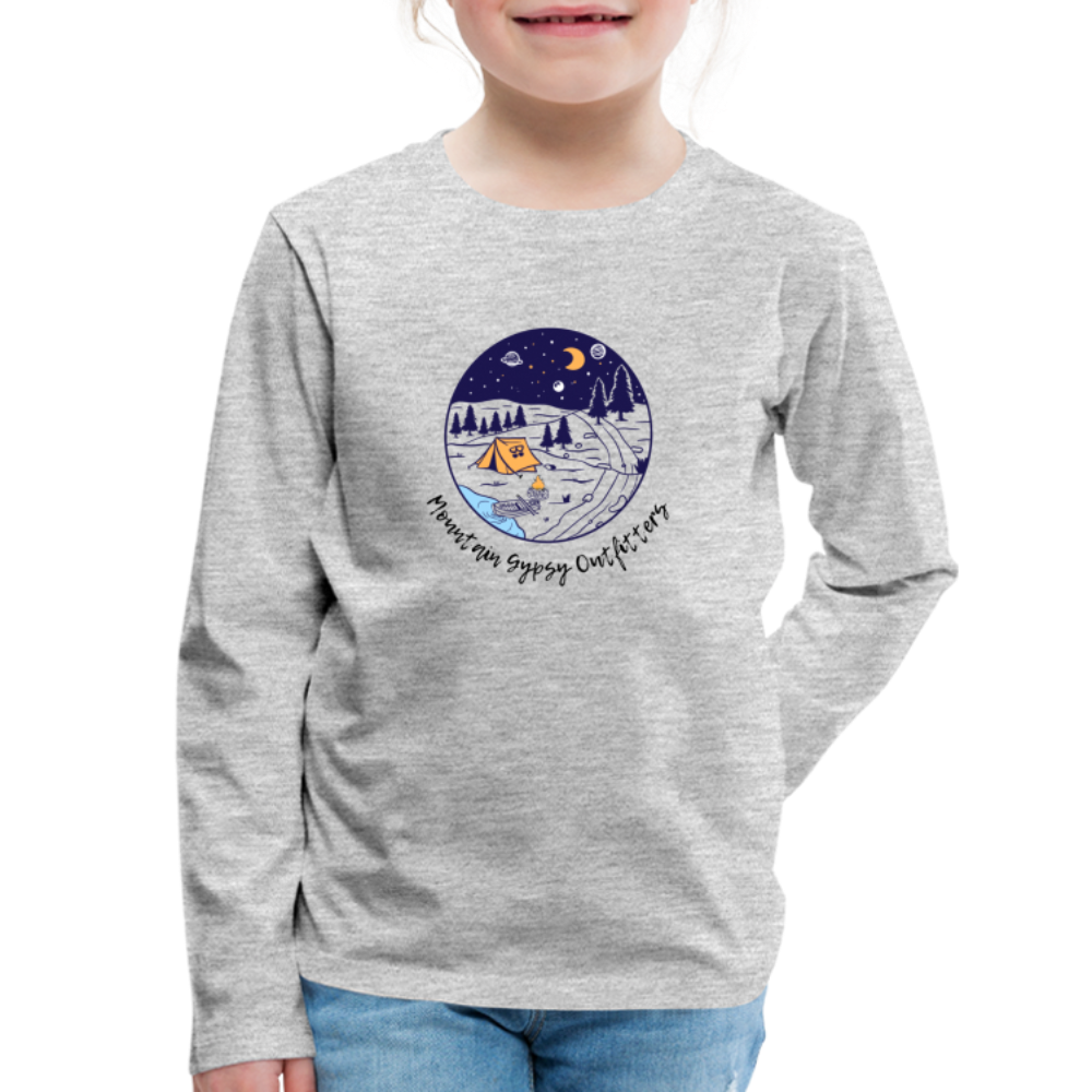 Planet Kids Long Sleeve - heather gray