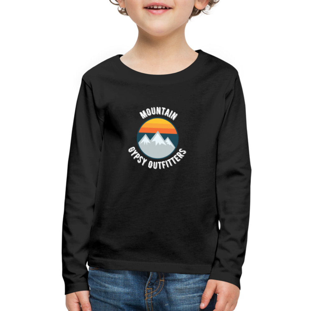 Retro MGO Kids Long Sleeve - black