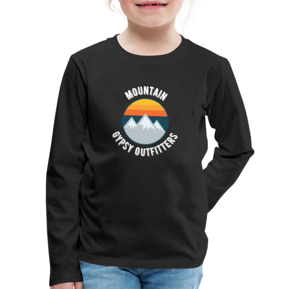 Retro MGO Kids Long Sleeve - black