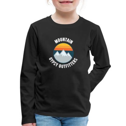 Retro MGO Kids Long Sleeve - black