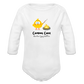Camping Chick Infant Long Sleeve - white