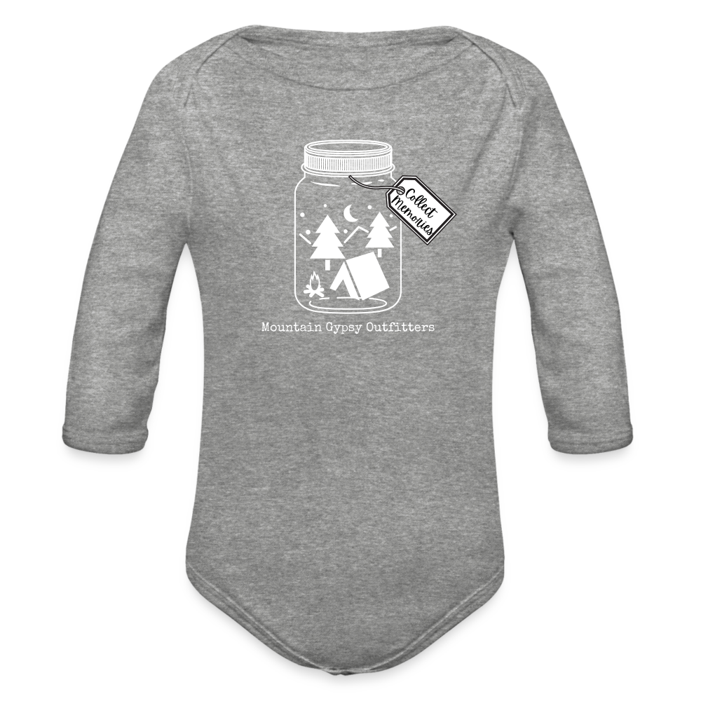 Collect Memories Infant Long Sleeve - heather grey