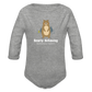 Bearly Behaving Infant Long Sleeve - heather grey