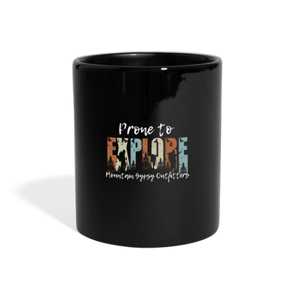 Prone to Explore Mug - black