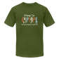 Prone To Explore Boyfriend Tee - olive