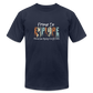 Prone To Explore Boyfriend Tee - navy